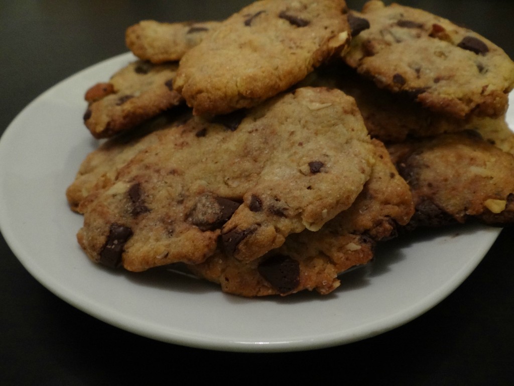Délicieux biscuits céréales, miel, chocolat et noisettes - Fleanette's Kitchen