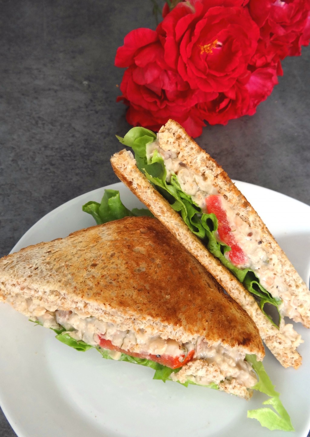 Club sandwich comme un thon mayo (végétarien) - Fleanette's Kitchen