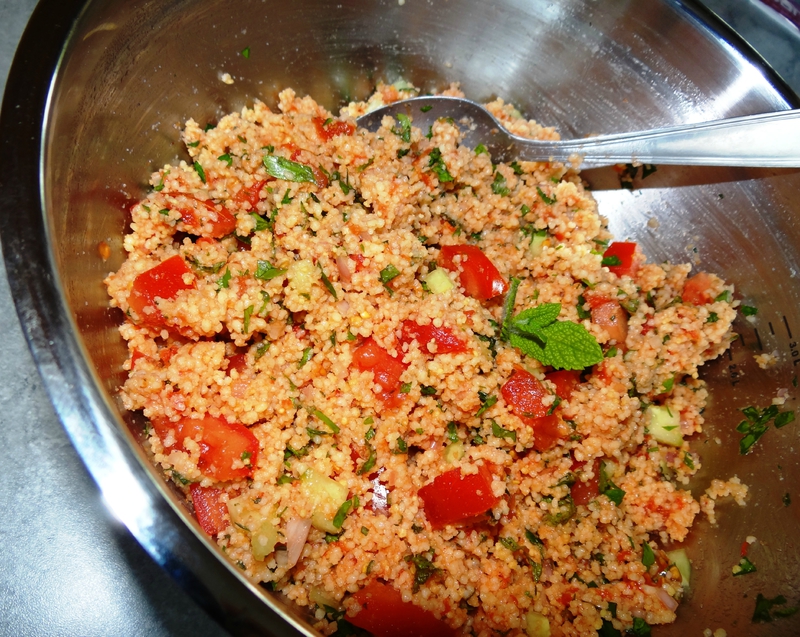 Taboulé tomate et herbes fraiches - Fleanette's Kitchen