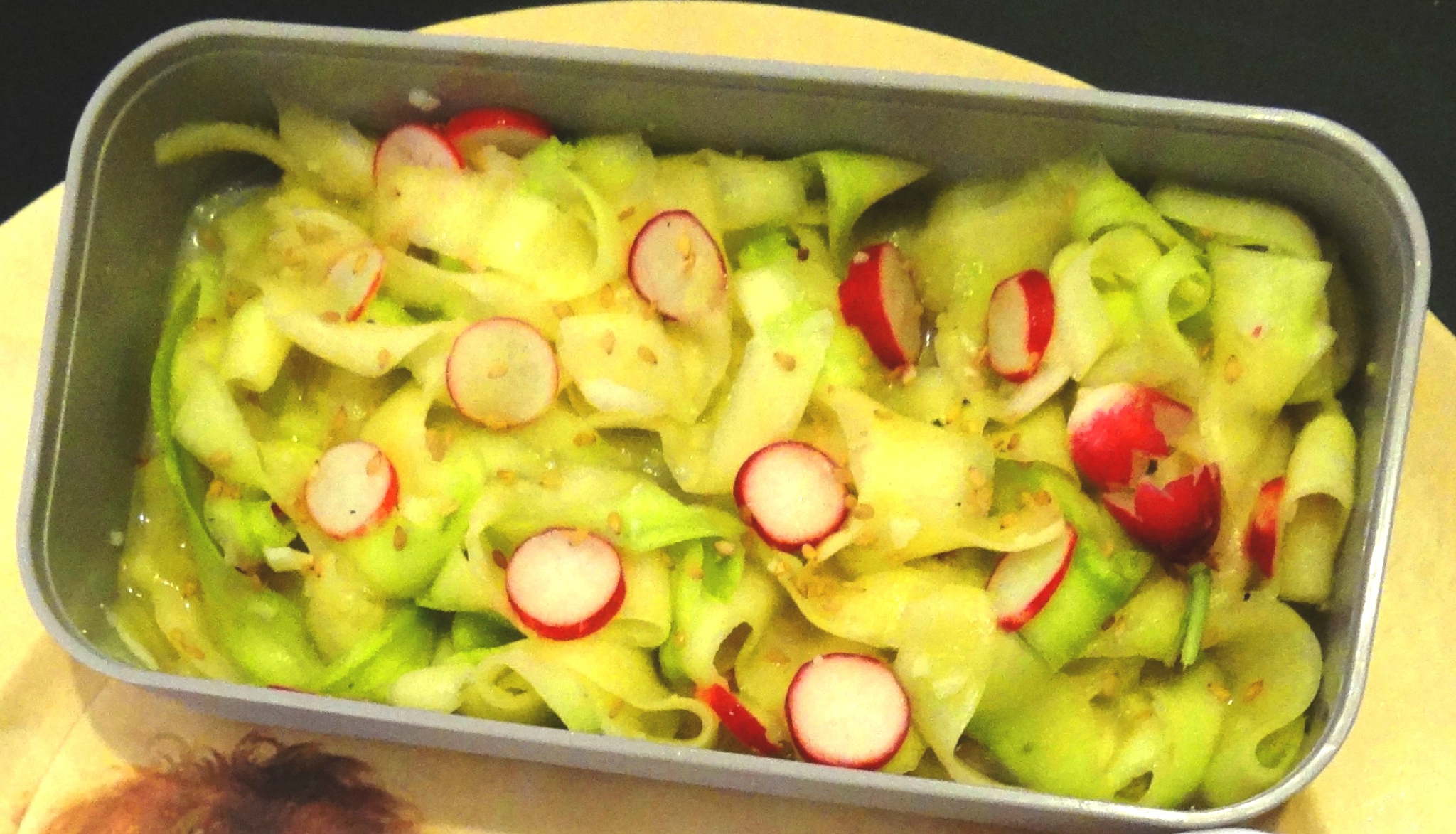 Tagliatelles de courgette crue - Fleanette's Kitchen